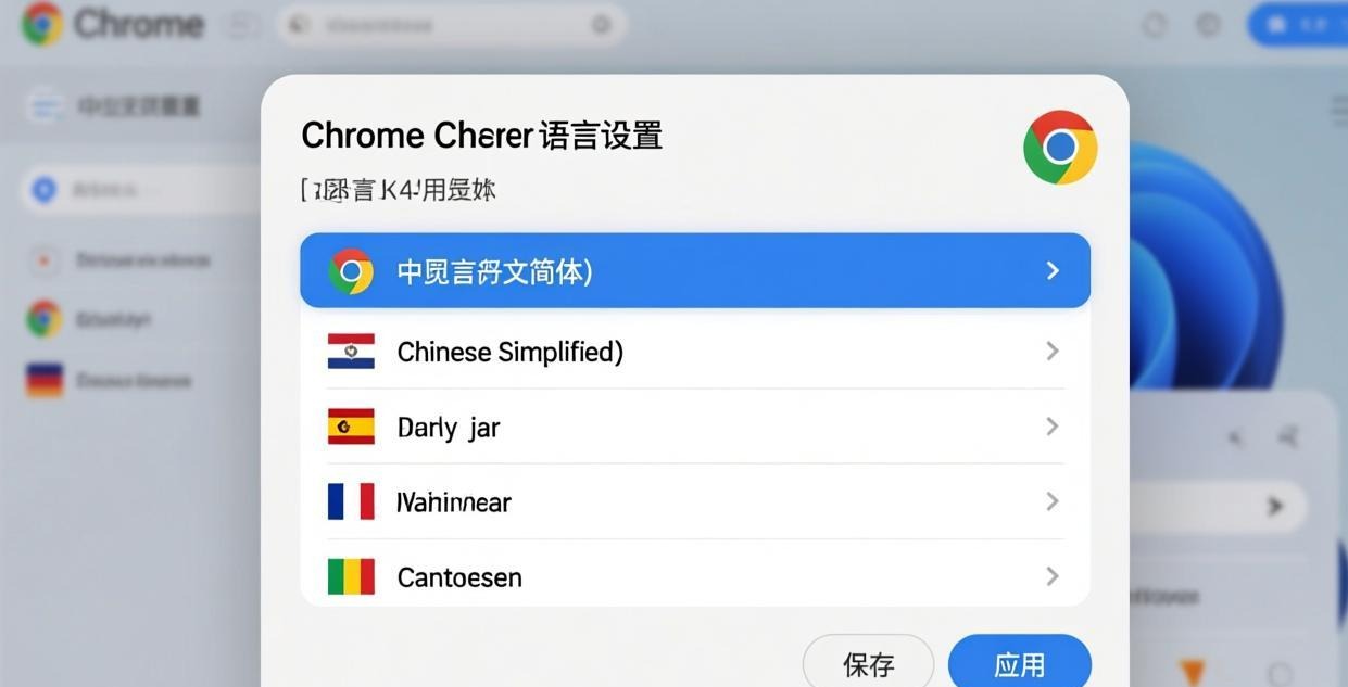 浏览器语言设置