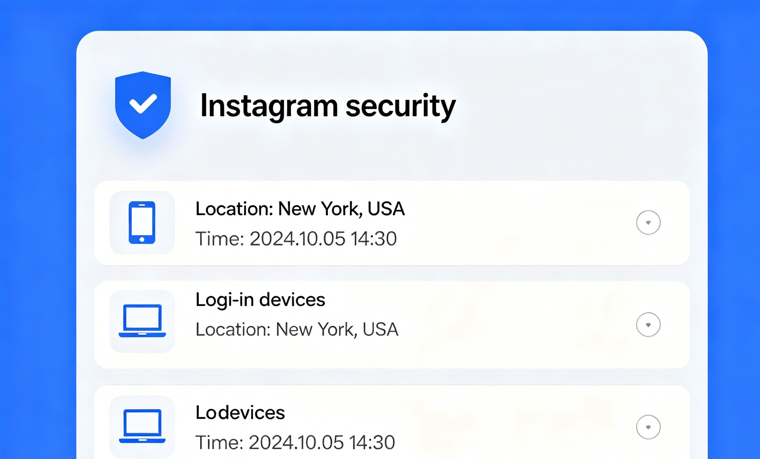 Instagram 电脑版设置界面概览